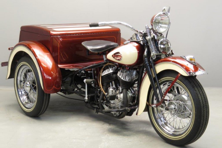 Harley Davidson 1949 Servicar 750cc 2 Cyl Sv 2801 Yesterdays