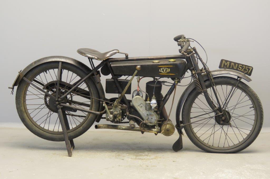 Levis 1927 Model M 250cc 1 cyl ts 2807 