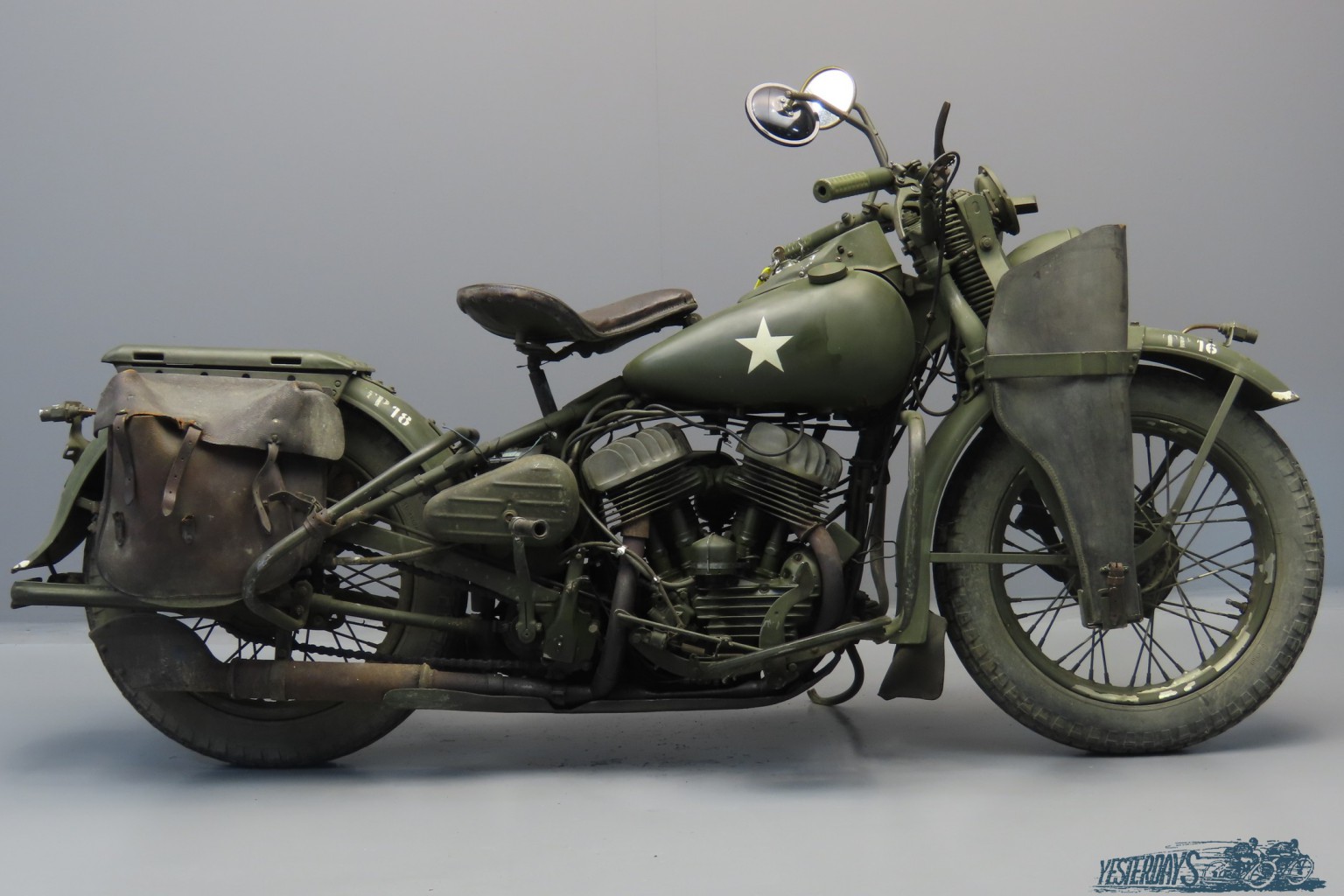 Harley-Davidson 1942 WLA 750cc 2 cyl sv 3210 - Yesterdays